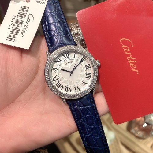 Cartier SA Watch Luxury Brand Design Fashion Type with Original Box