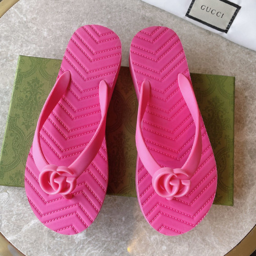 Gucci Womens Shoes Sandals Slides Slippers Luxury Brand Design Women's GG slide sandal with Original Box