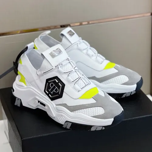 Philipp Plein Men Shoes Sneakers Low Top Sneaker Fashion Design Luxury Brand Trainer Predator TM with Original Box