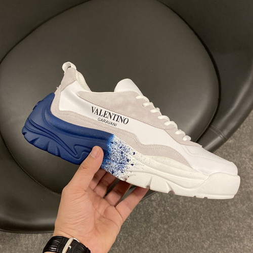 Valentino Men Shoes Fashion Design Luxury Brand GUMBOY CALFSKIN SNEAKER with Original Box VY0S0B17CQBN43