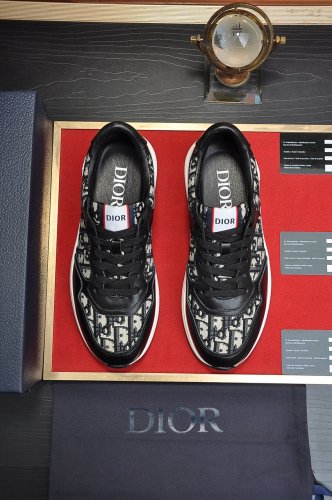 Dior Mens Shoes Sneakers Luxury Brand Breathable Design Casual Shoes for Men with Original Box