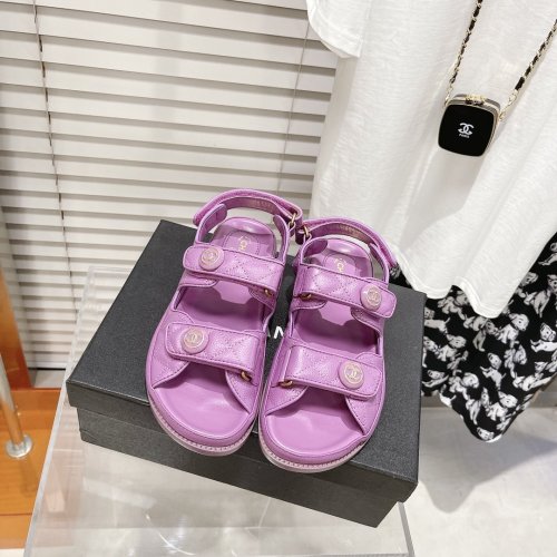 Chanel Womens Shoes Sandals Slippers Luxury Brand Design with Original Box