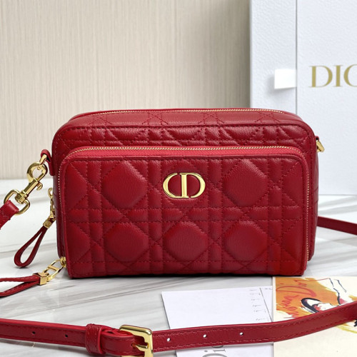 Dior Womens Bags Crossbody Bag DIOR CARO Womens Pouches Cosmetic Bags with Original Box