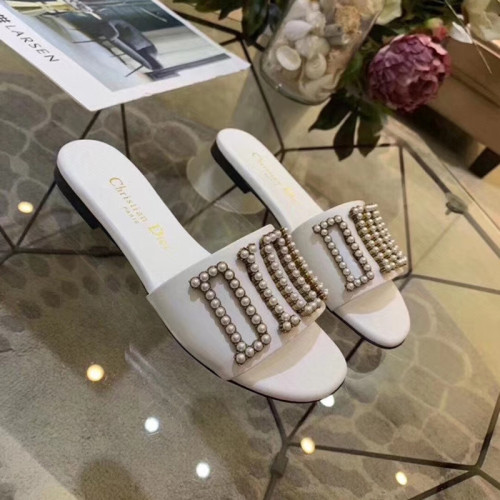 Dior Womens Shoes Slide Flat Mules