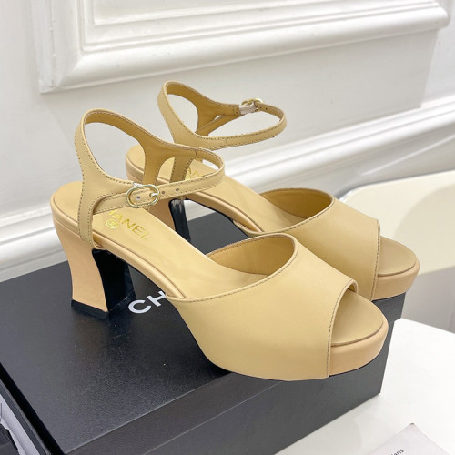 Chanel Womens Shoes Pumps Fashion Sandals Summer Design 7.5cm Heel Luxury Brand Design with Original Box