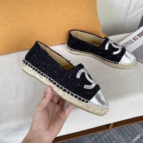 Chanel Women Shoes Fashion Espadrille Luxury Brand Casual Shoes for Women ESPADRILLE with Original Box Espadrilles