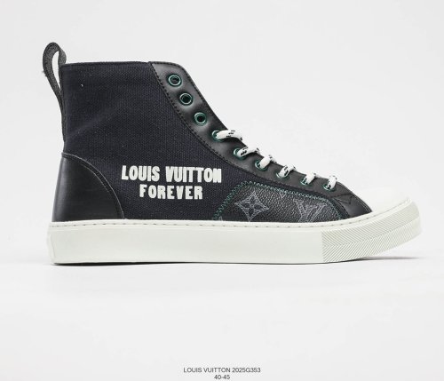 Louis Vuitton Tattoo Sneaker Boot Mens Shoes Fashion Sneakers 2025G353