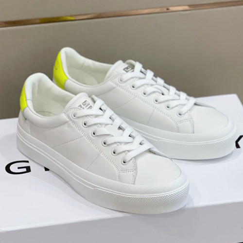 Givenchy Men Shoes Fashion Type Luxury Brand GIVENCHY SNEAKERS IN LEATHER WITH LATEX BAND with Original Box