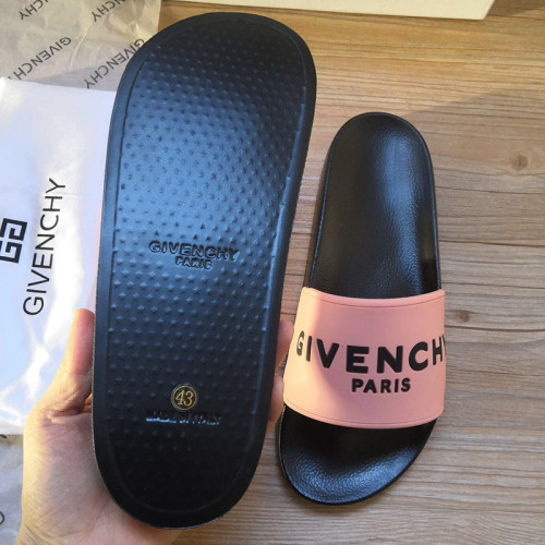Givenchy Men Shoes Flat Sandals Flip Flop Slippers Luxury Brand with Original Box