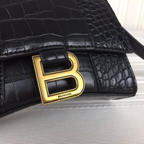 Balenciaga Womens Bag HOURGLASS MINI TOP HANDLE BAG