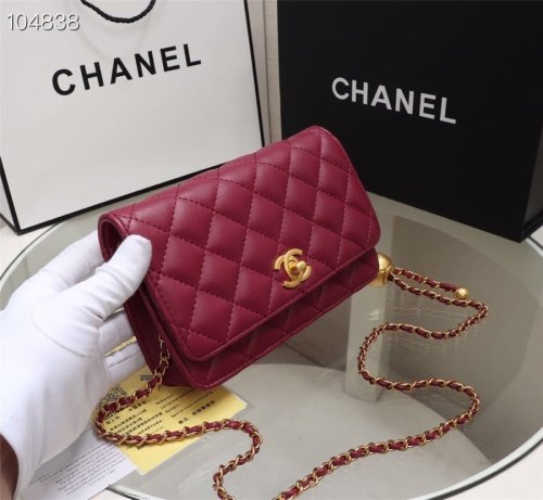 Chanel Womens Bags Crossbody Bag Classic Handbag CF Mini Luxury Brand with Original Box