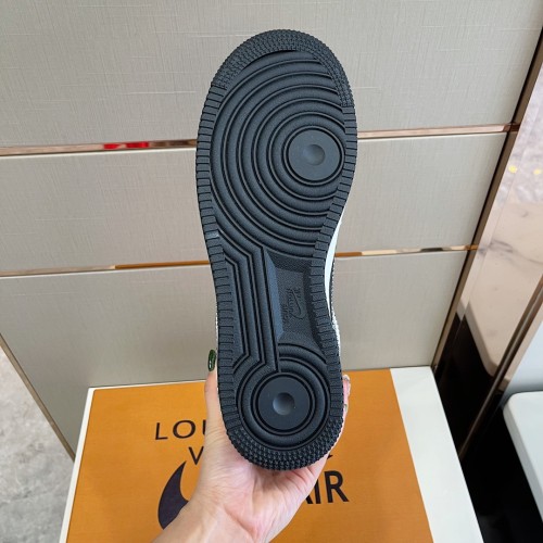 Louis Vuitton Men Shoes Fashion Sneakers Design Luxury Brand LVXNIKE Air Force Sneakers with Original Box