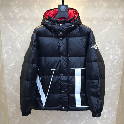 Moncler X Valentino Design Mens Womens Winter Windprood Down Jackets Keep Warm 90% White Duck Down