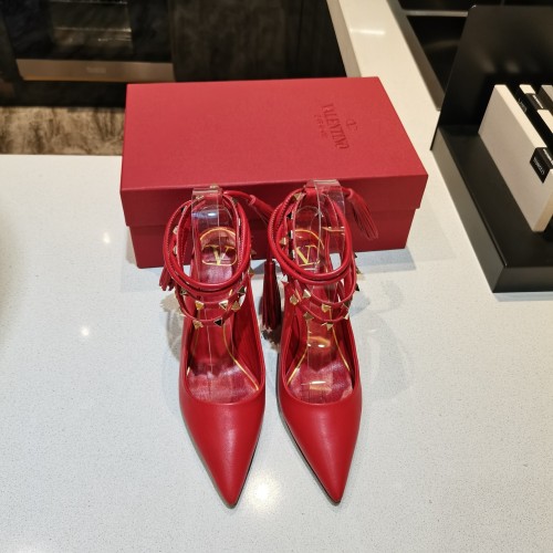 Valentino Womens Shoes Rockstud Slingback Pump 8cm