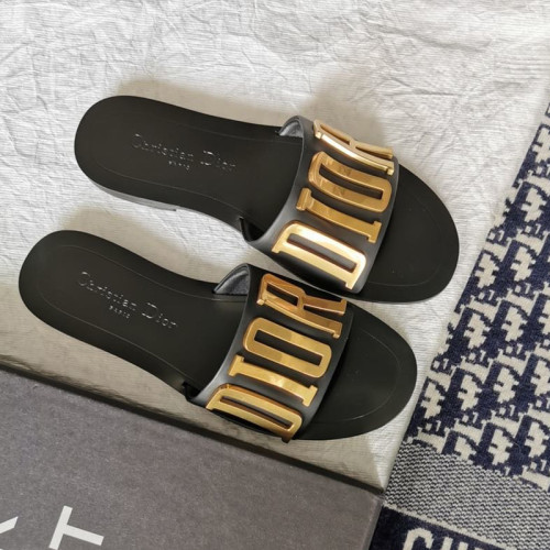 Dior Women Shoes Mule DWAY SLIDE Luxury Brand with Original Box