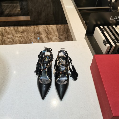 Valentino Womens Shoes Rockstud Slingback Pump 5cm