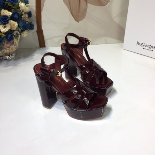 Saint Laurent YSL Womens Shoes BIANCA SANDALS 12cm