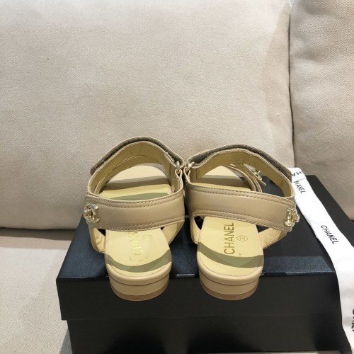 Chanel Womens Shoes Flat Sandals