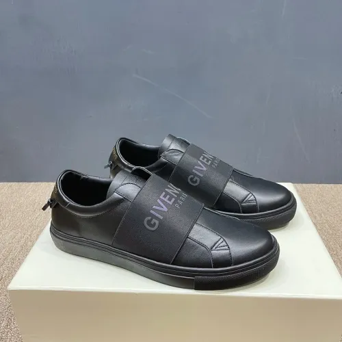 Givenchy Men Shoes Fashion Type Luxury Brand GIVENCHY SNEAKERS IN LEATHER WITH LATEX BAND with Original Box