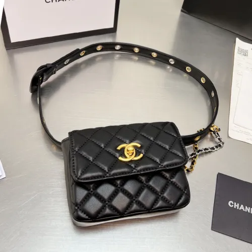 Chanel Womens Bags Waist Belt Bag Classic CF Mini Luxury Brand with Original Box