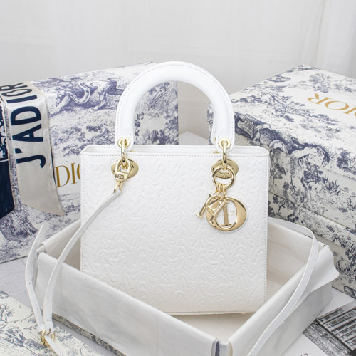Dior Womens Bags Handbags Luxury Fashion MEDIUM LADY D-LITE BAG with Original Box