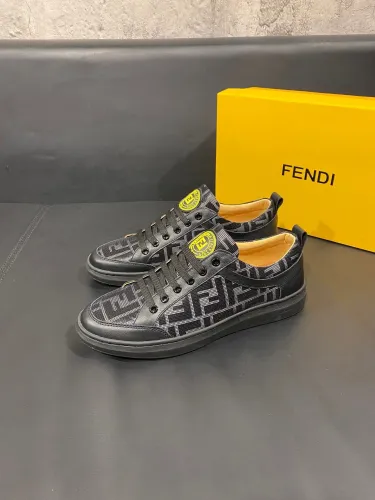 Fendi Mens Shoes Fashion Sneakers Luxury Brand Casual Shoes for Men with Original Box