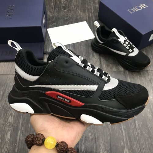 Dior Men Women Shoes Luxury B22 Sneakers