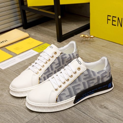 Fendi Mens Shoes Fashion Sneakers Luxury Brand Casual Shoes for Men with Original Box