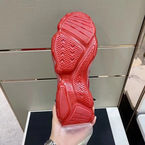 Philipp Plein Men Shoes Sneakers Low Top Sneaker Fashion Design Luxury Brand Trainer Predator TM with Original Box