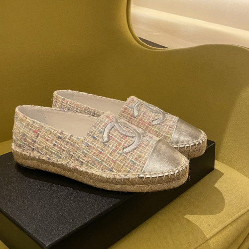 Chanel Women Shoes Fashion Espadrille Luxury Brand Casual Shoes for Women ESPADRILLE with Original Box Espadrilles