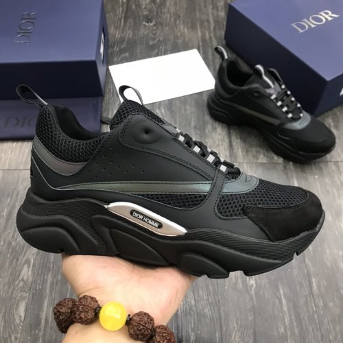 Dior Men Women Shoes Luxury B22 Sneakers