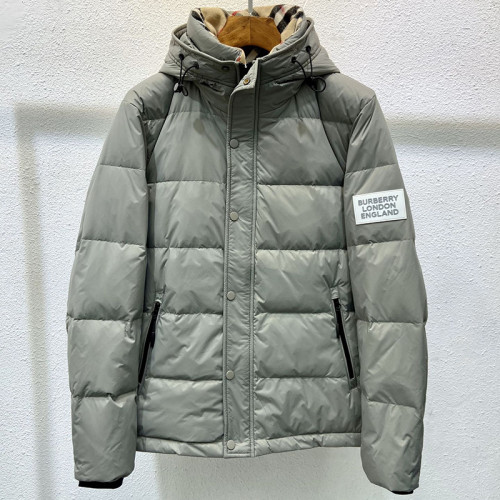 Burberry Winter Mens Coats Overcoats Luxury Brand Mens Long Sleeve Coat