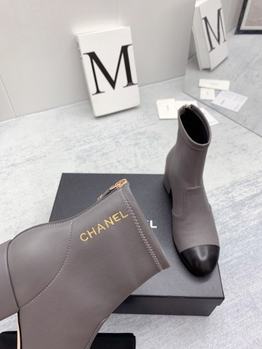 Chanel Womens Shoes Boots Luxury Brand Design with Original Box Women Fashion Ankle Boots