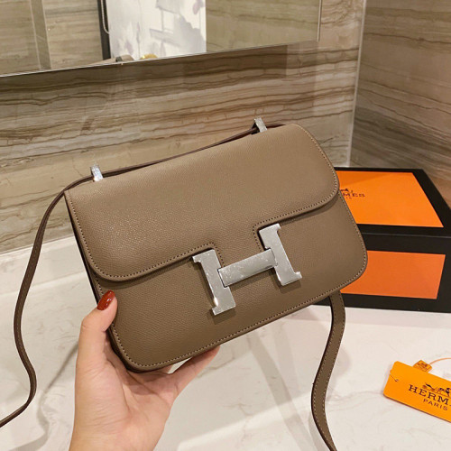 Hermes Womens Bags Crossbody Shoulder Bags Luxury Brand Fashion Hermès Constance Epsom Women Bag