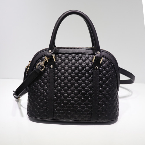Gucci Womens Bags Handbags Crossbody Design Shoulder Bag Luxury Brand GUCCI Micro GG Leather Mini Dome Crossbody Bag Black 449654 BMJ1G 1000 with Original Box