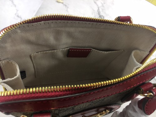 Gucci Womens Bags Shoulder Messenger Bag Luxury Brand Gucci Horsebit 1955 mini top handle bag 640716 92TCG 8563 with Original Box