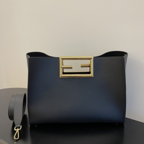 Fendi Womens Bags Shoulder Bags Luxury Brand FENDI Way MEDIUM leather bag