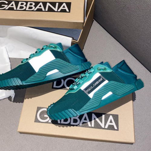 Dolce&Gabbana Womens Shoes Sneakers Luxury Brand Fashion Ns1 Slip-On Sneakers In Mixed Materials