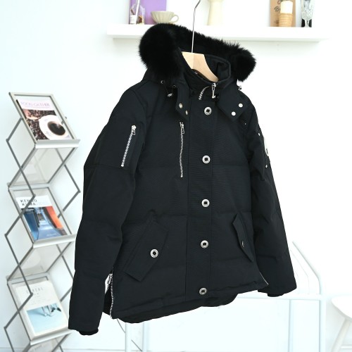 Moose Knuckles Design Mens Womens Winter Windprood Down Jackets Keep Warm 90% White Duck Down