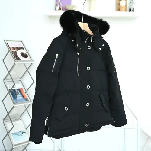Moose Knuckles Design Mens Womens Winter Windprood Down Jackets Keep Warm 90% White Duck Down