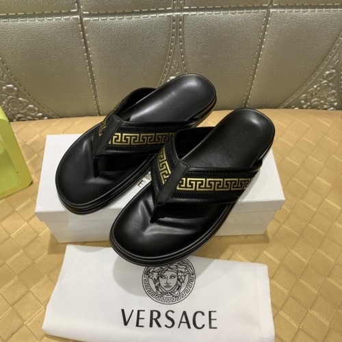 Versace Men Shoes Luxury Designer Nastro Greca Sandals