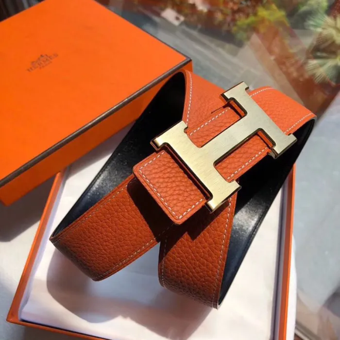 Hermes Mens Belts Leather Design Luxury Brand Hermes Belts for Men with Original Box and Dust Bag Receipts