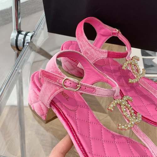 Chanel Womens Shoes Sandals Luxury Brand Sandals for Women with Original Box