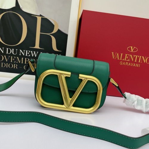 Valentino Womens Bags Crossbody Bag Luxury Brand SMALL SUPERVEE CROSSBODY CALFSKIN BAG with Original Box