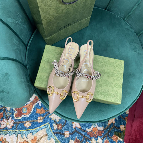 Gucci Womens Shoes Slingbacks
