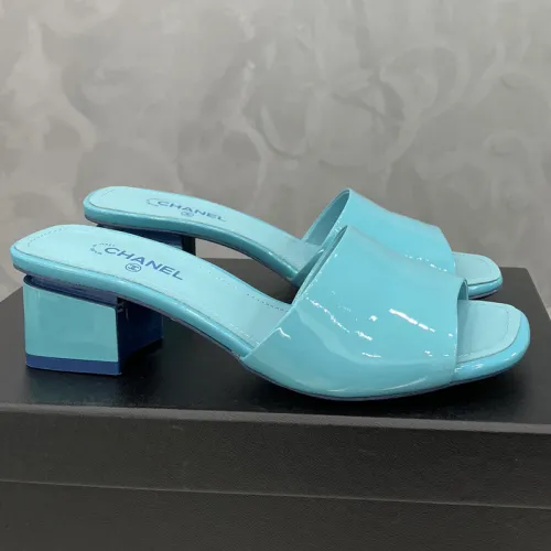Chanel Womens Shoes Sandals Slippers Luxury Brand Design with Original Box 4.5cm Heel Women Slippers