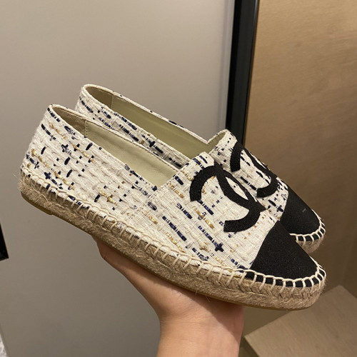 Chanel Women Shoes Fashion Espadrille Luxury Brand Casual Shoes for Women ESPADRILLE with Original Box Espadrilles