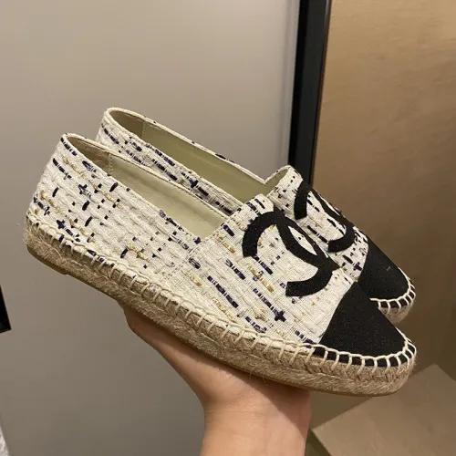 Chanel Women Shoes Fashion Espadrille Luxury Brand Casual Shoes for Women ESPADRILLE with Original Box Espadrilles