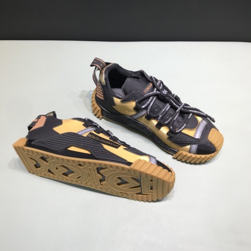 Dolce&Gabbana Men Shoes Luxury Brand Fashion Type Ns1 Sneakers In Mixed Materials CS1770AX39387530