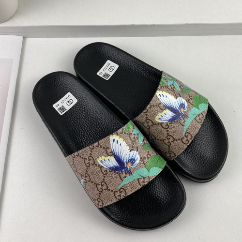Gucci Mens Shoes Sandals Slides Slippers Luxury Brand Thick Sole Design with Original Box